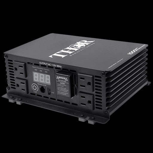 Thor - 1000 Watt 12 Volt DC to AC Power Inverter THMS1000 - Shop Solar Kits