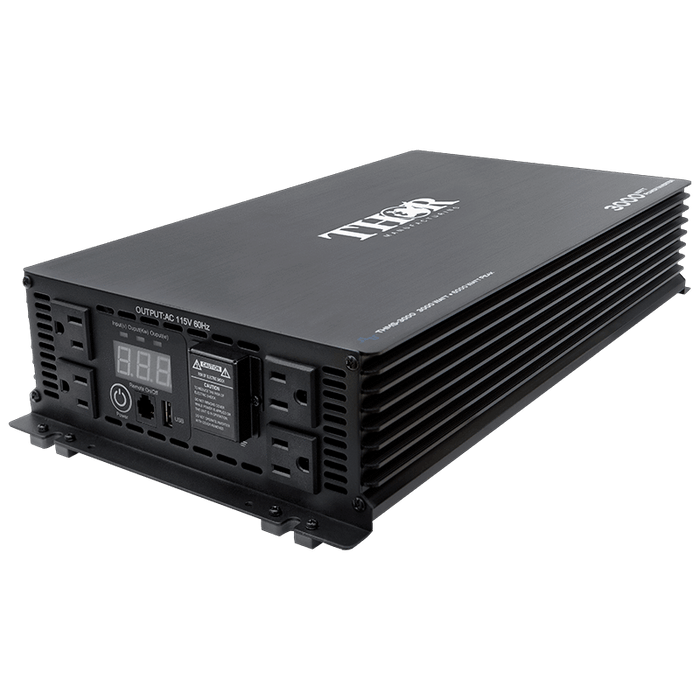Thor - 2000 Watt 12V Professional Grade Power Inverter THMS2000 - Shop Solar Kits