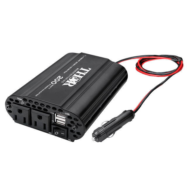 Thor - 225 Watt 12 Volt Power Inverter - Shop Solar Kits