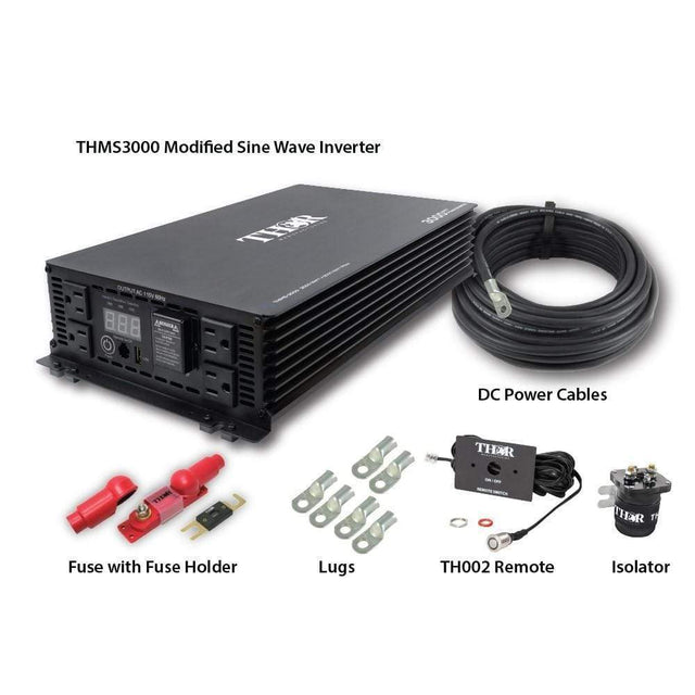 Thor - 3000 Watt Power Inverter Kit - Shop Solar Kits